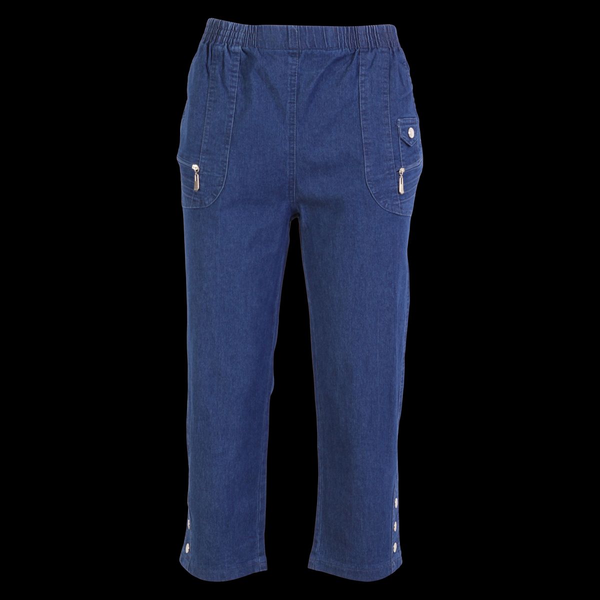 J.S.T. For My Dame Bukser - Denim Blue - 38