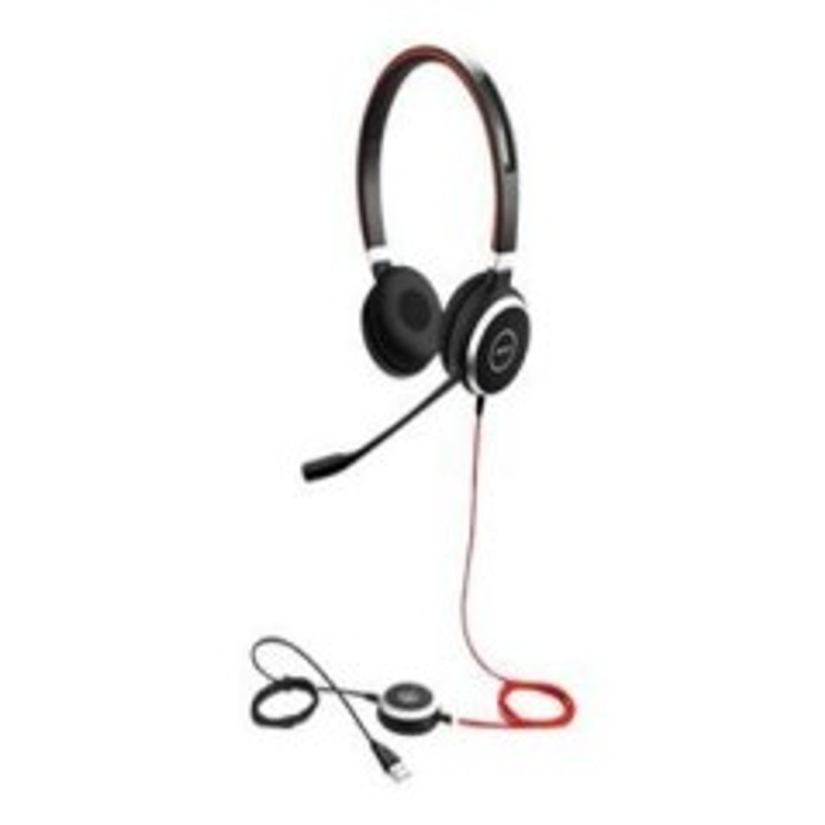 Jabra Evolve 40 UC stereo Kabling Headset Sort