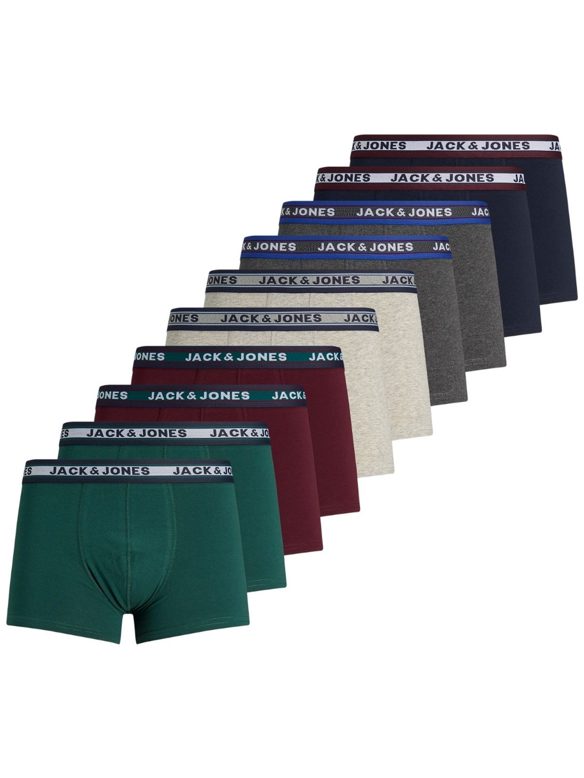 Jack & Jones 10-pack Trunks_Medium