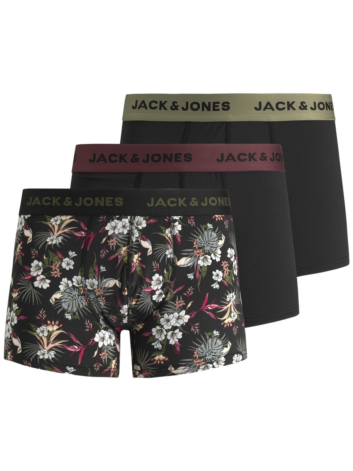 Jack & Jones 3-pack Microfiber Trunks_2x-large