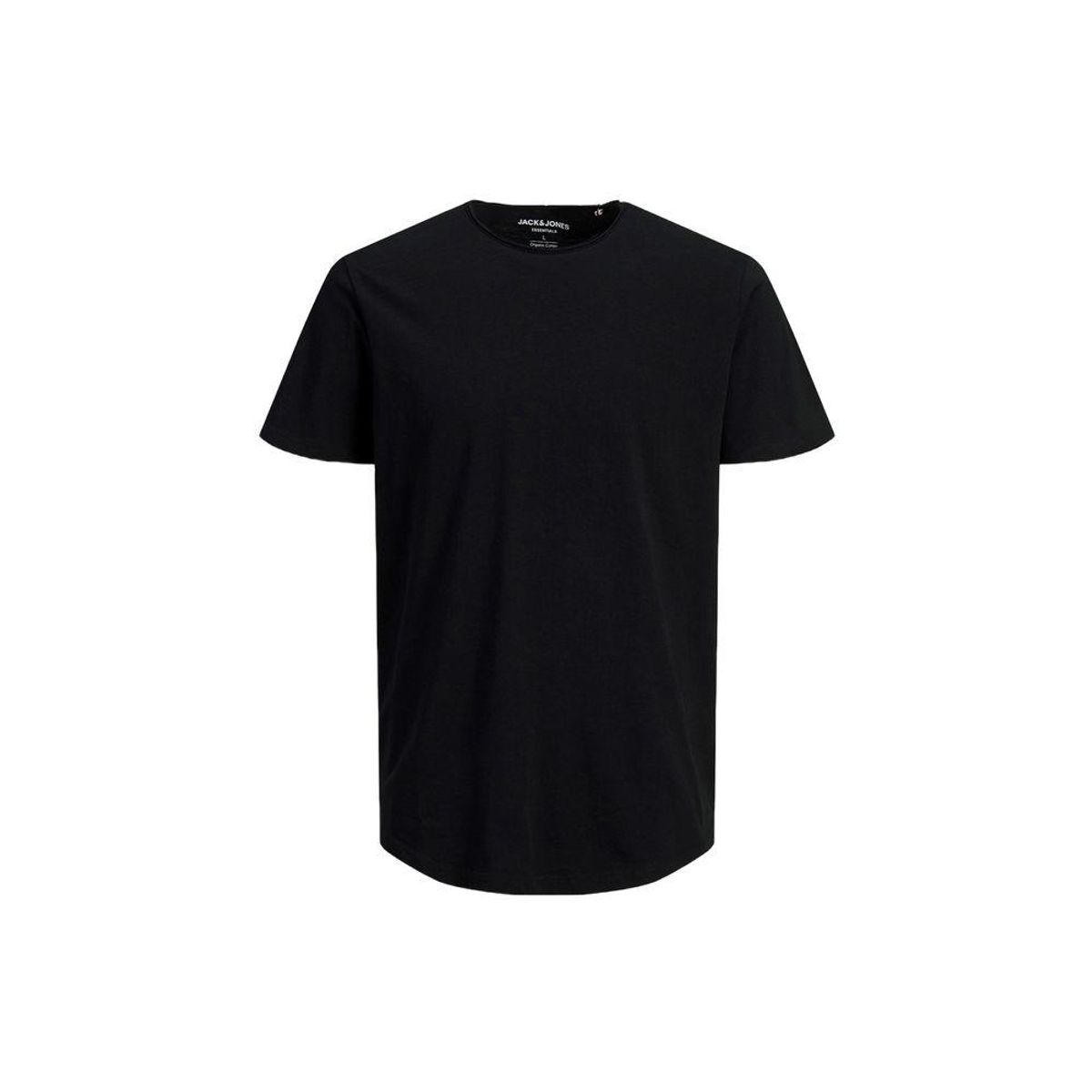 Jack Jones Black Organic Cotton T-Shirt