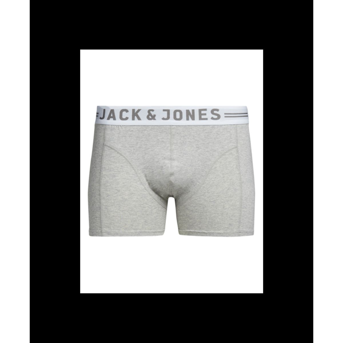 Jack & Jones boksershorts i lysegrå til herre