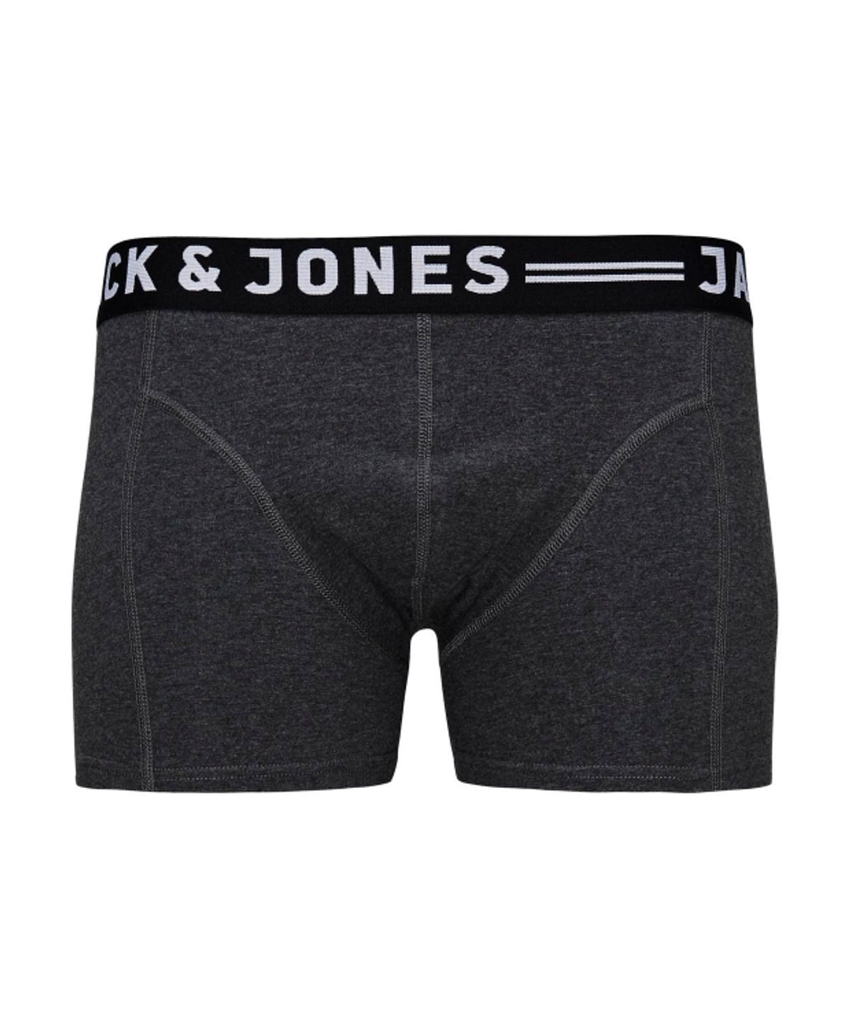 Jack & Jones boksershorts i mørkegrå til herre