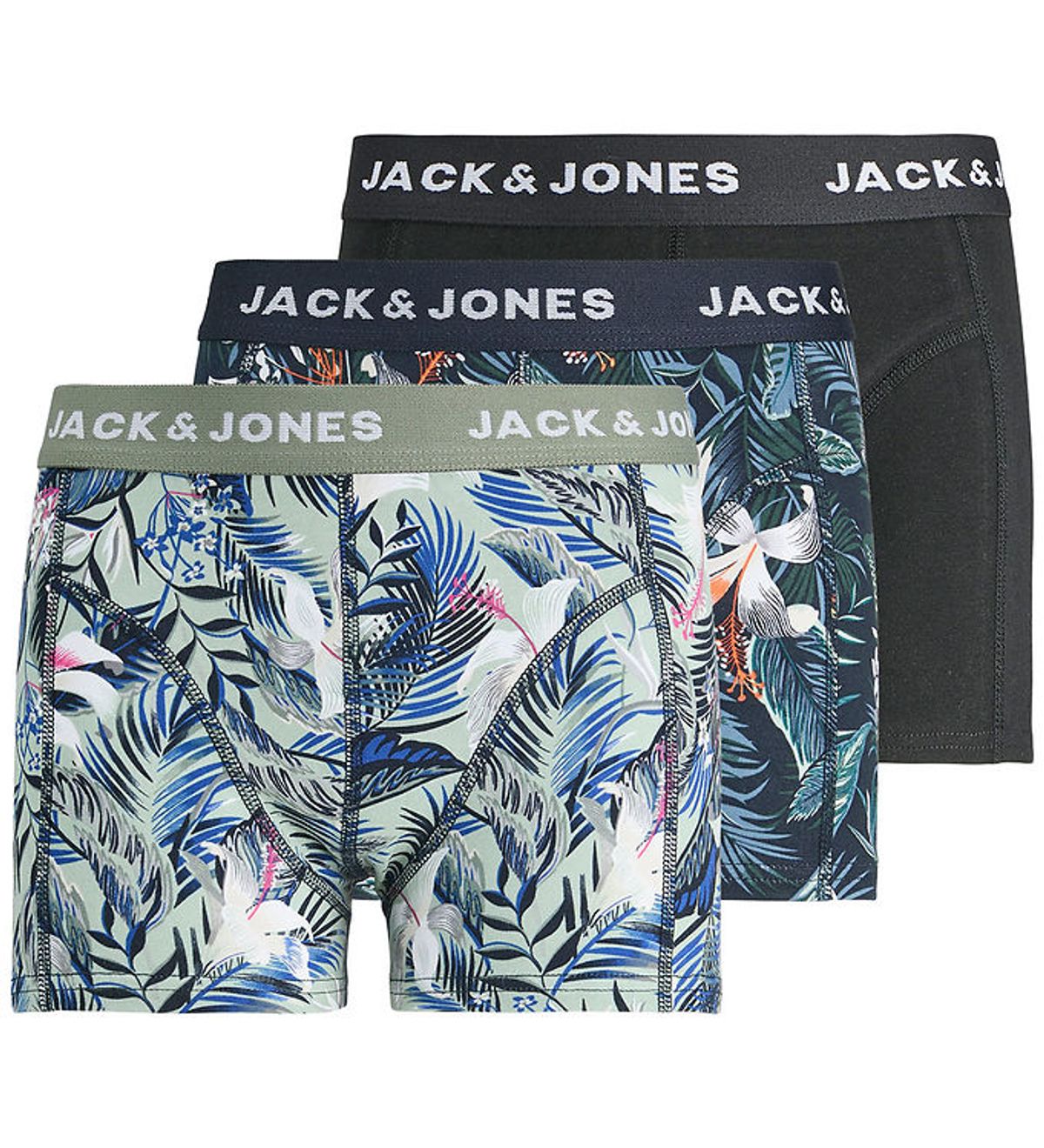 Jack & Jones Boxershorts - 3-pak - Jacbrady - Sky Captain/Iceber