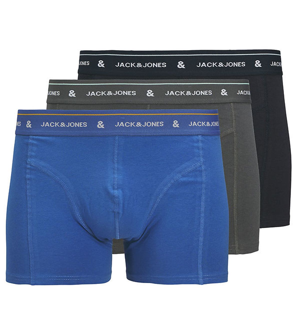 Jack & Jones Boxershorts - 3-pak - JacRon - Sky Captain/Lapis bl