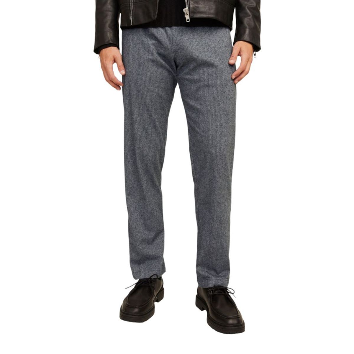 Jack Jones Gray Cotton Jeans & Pant