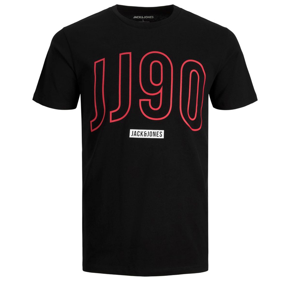 Jack & Jones JR t-shirt s/s, Linn, sort - 152 - 12år