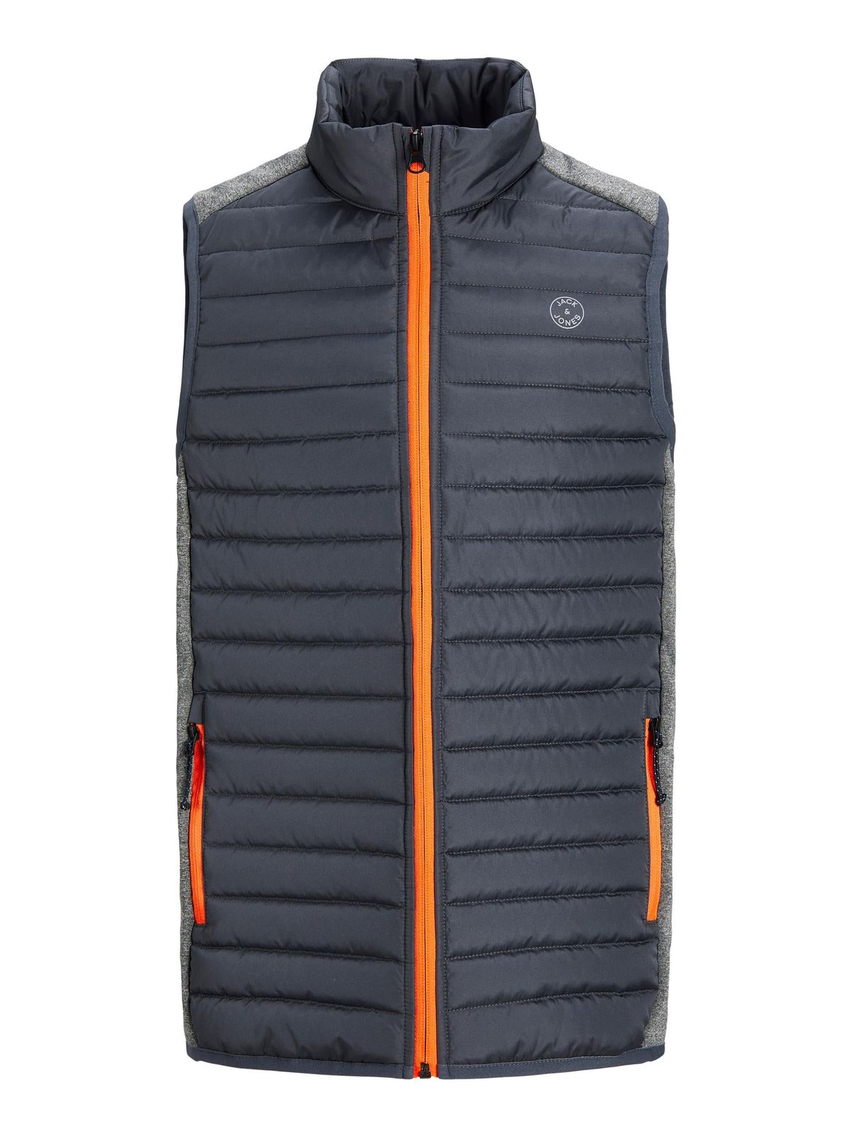 Jack & Jones junior - JJEMULTI BODYWARMER VEST GRÅ