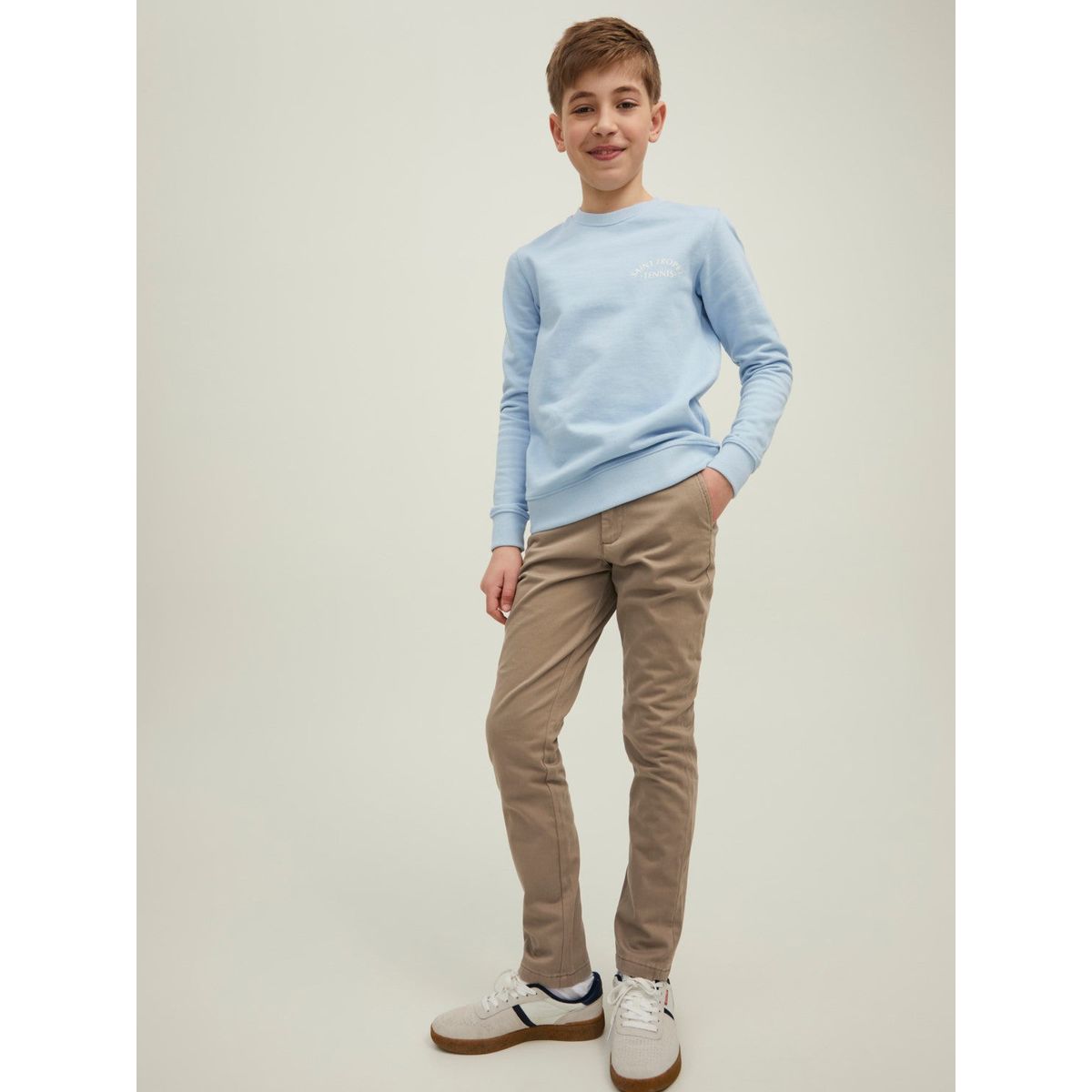 Jack & Jones junior - JPSTMARCO CHINO BEIGE