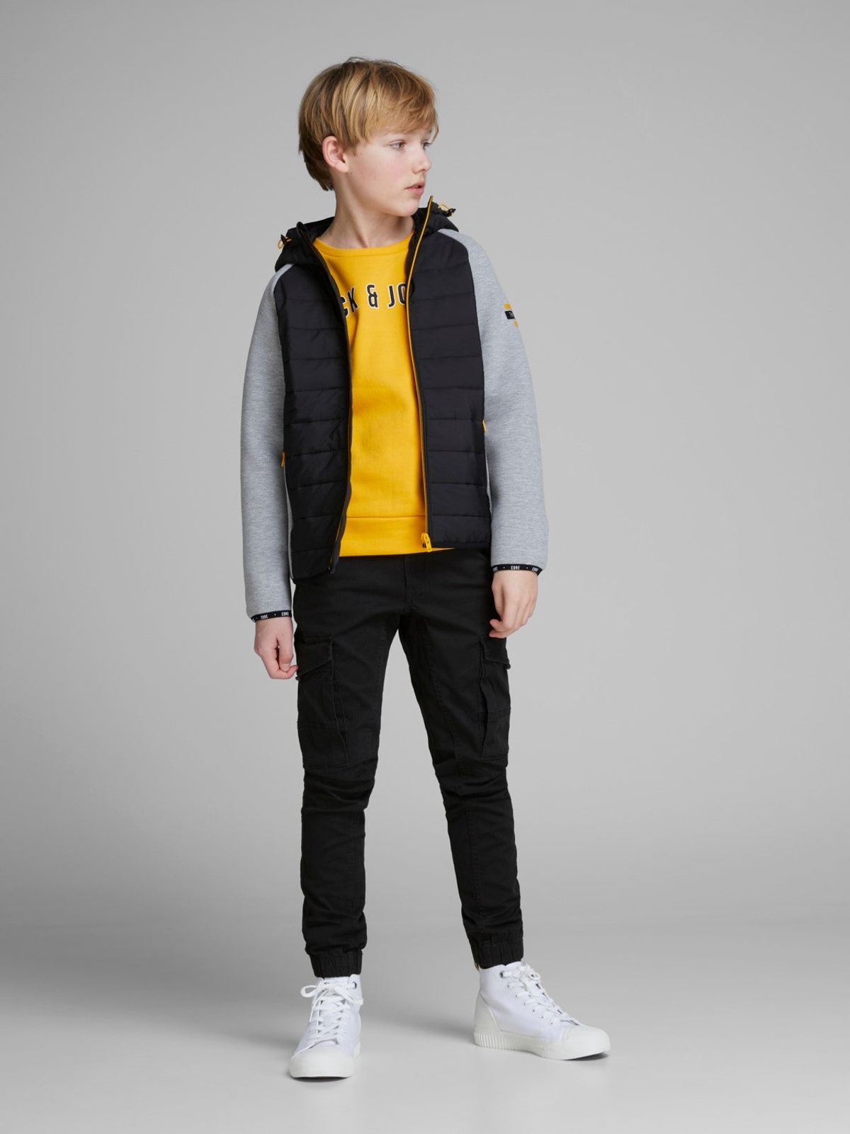 Jack & Jones junior - JPSTPAUL CARGO BUKS SORT