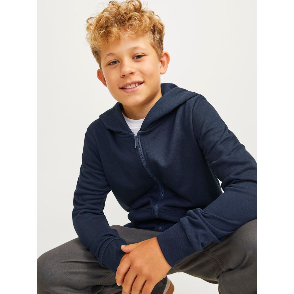 Jack & Jones junior - JUNIOR SWEAT LYNLÅS