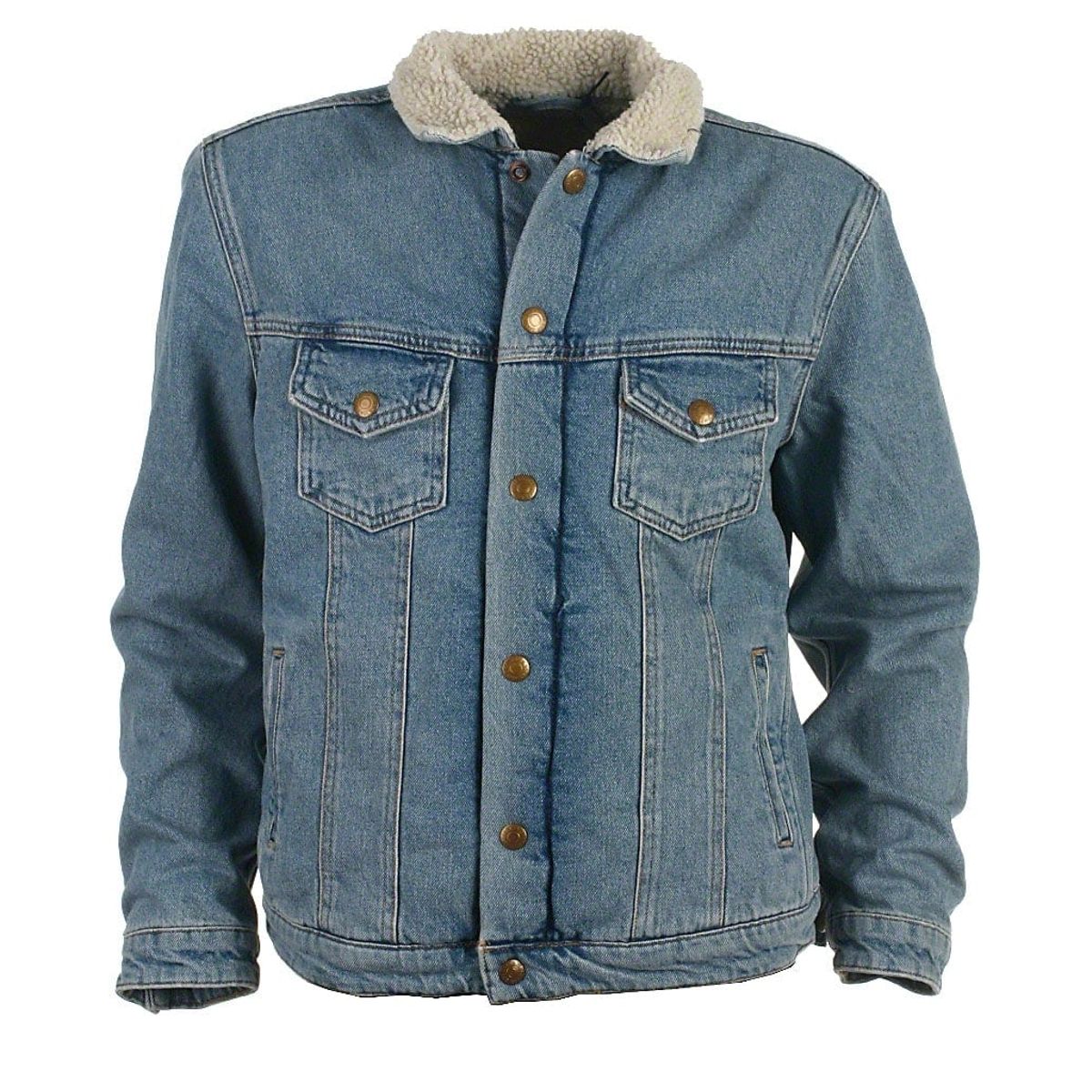 Jack & Jones overgangs denim jakke, blå, Alvin - 188 - L+ - L