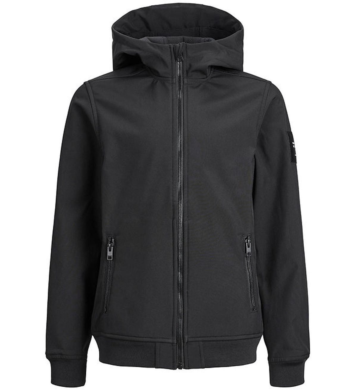 Jack & Jones Softshelljakke m. Fleece - Noos - Sort