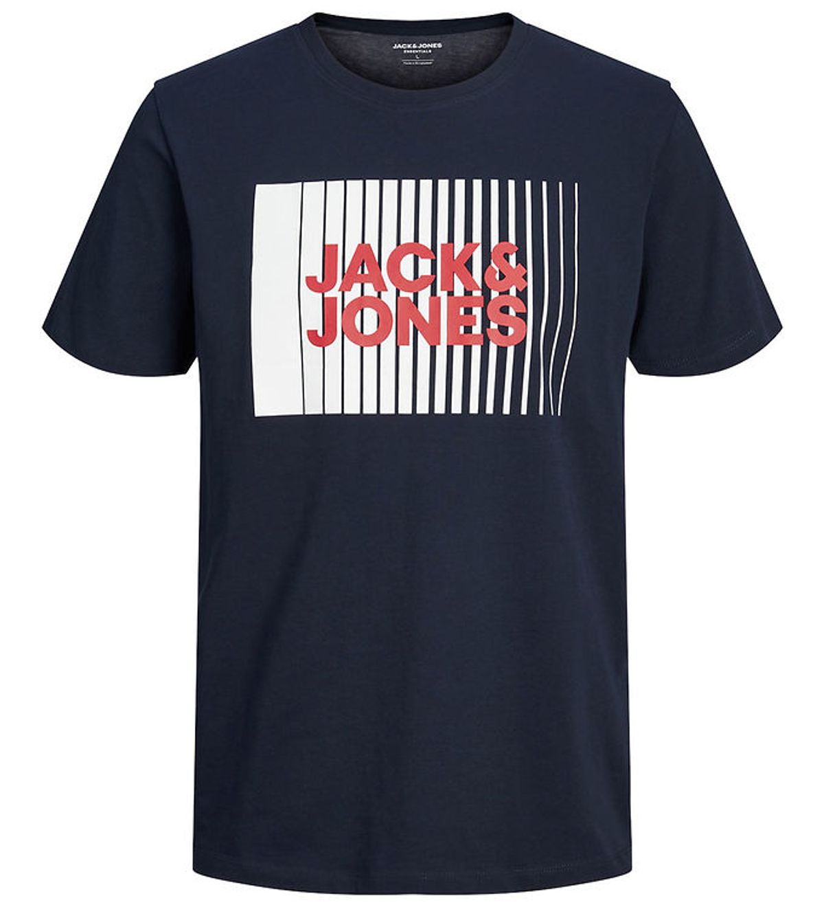 Jack & Jones T-shirt - Noos - JjeCorp - Navy Blazer m. Print