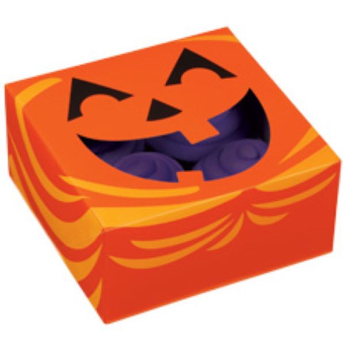 Jack-o-Lantern cupcake/muffin boks 3 stk