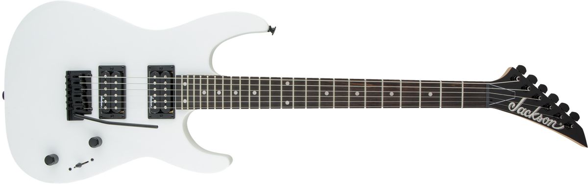 Jackson JS12 Dinky El-guitar (Snow White)