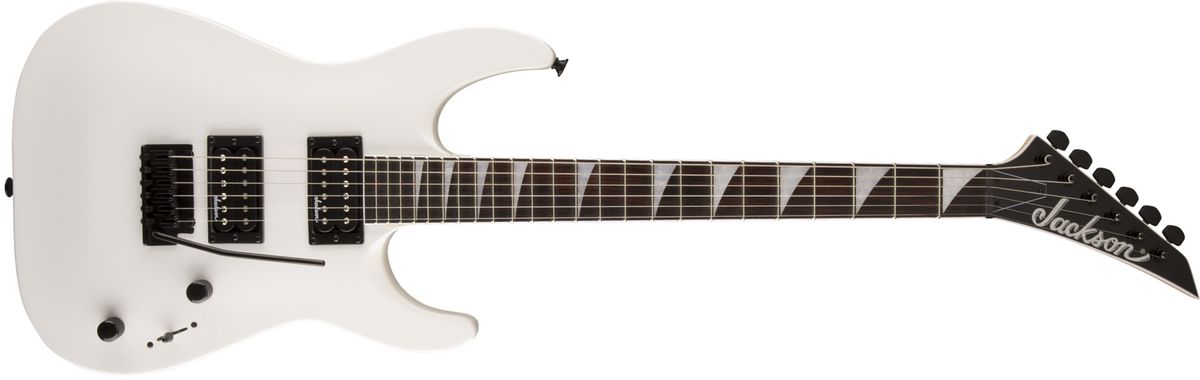 Jackson JS22 DKA Dinky El-guitar (Snow White)