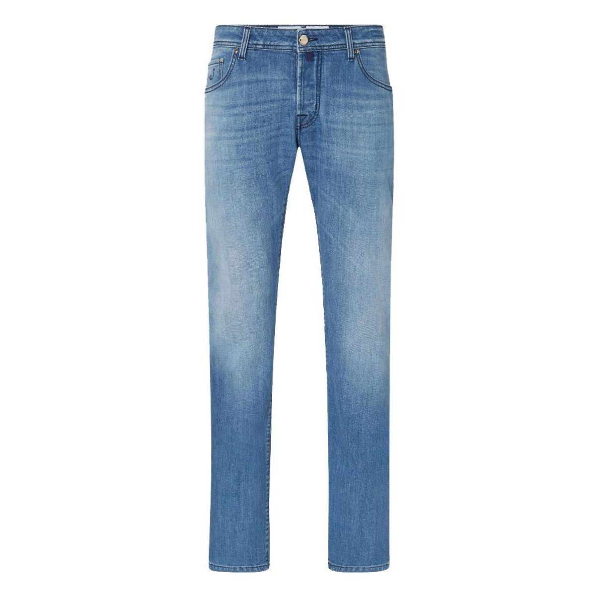 Jacob Cohen Light Blue Cotton Jeans & Pants