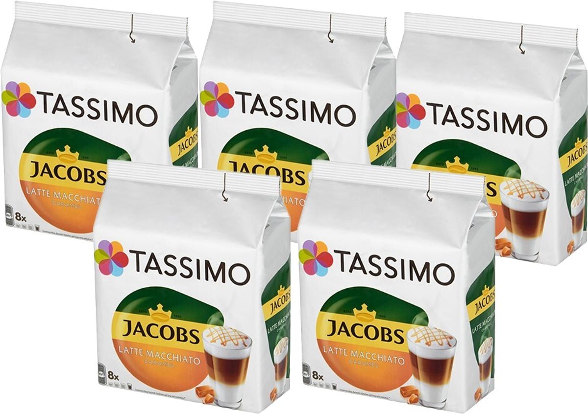 Jacobs - Latte Macchiato Caramel (40 stk) - Kapsler til Tassimo