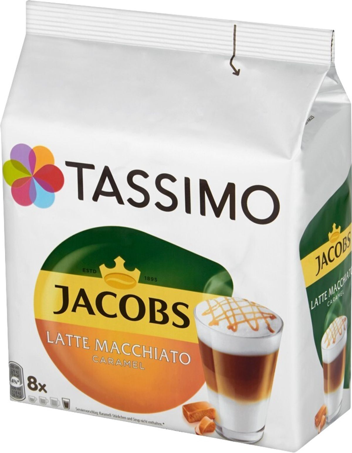 Jacobs - Latte Macchiato Caramel (8 stk) - Kapsler til Tassimo