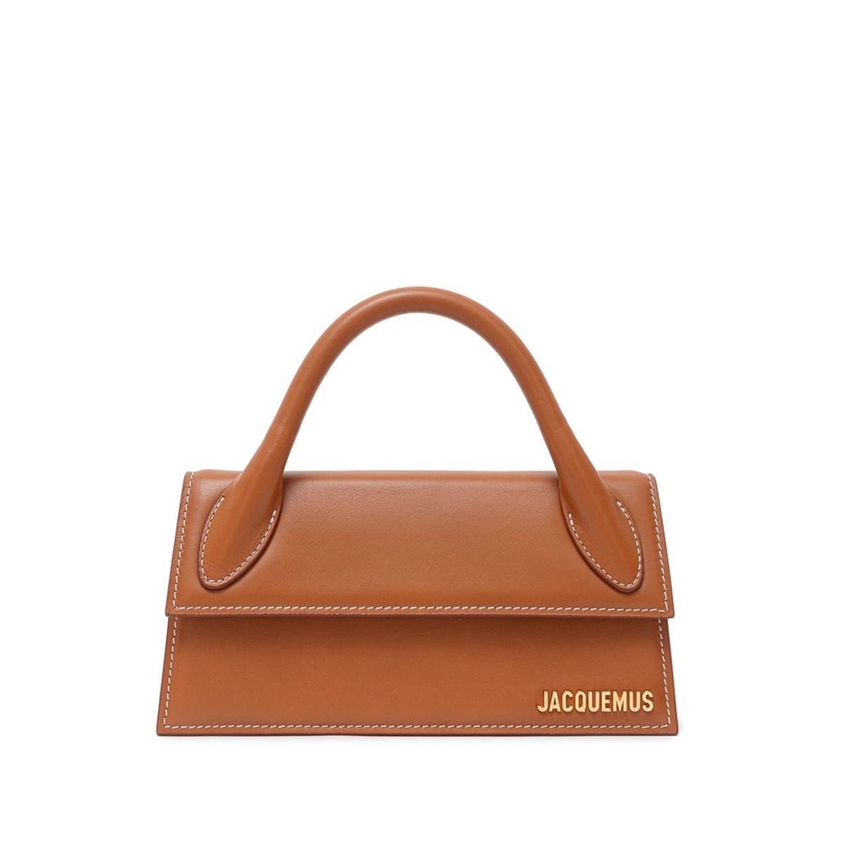 Jacquemus Brown Leather Handbag