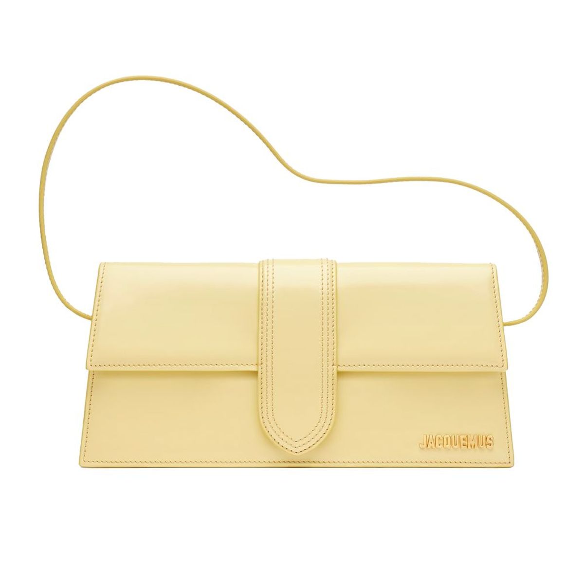 Jacquemus Yellow Leather Handbag