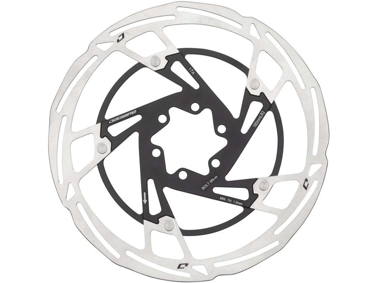 Jagwire Pro LR2 Rotor Bremseskive -140 mm til 6 bolt montering - Aluminium