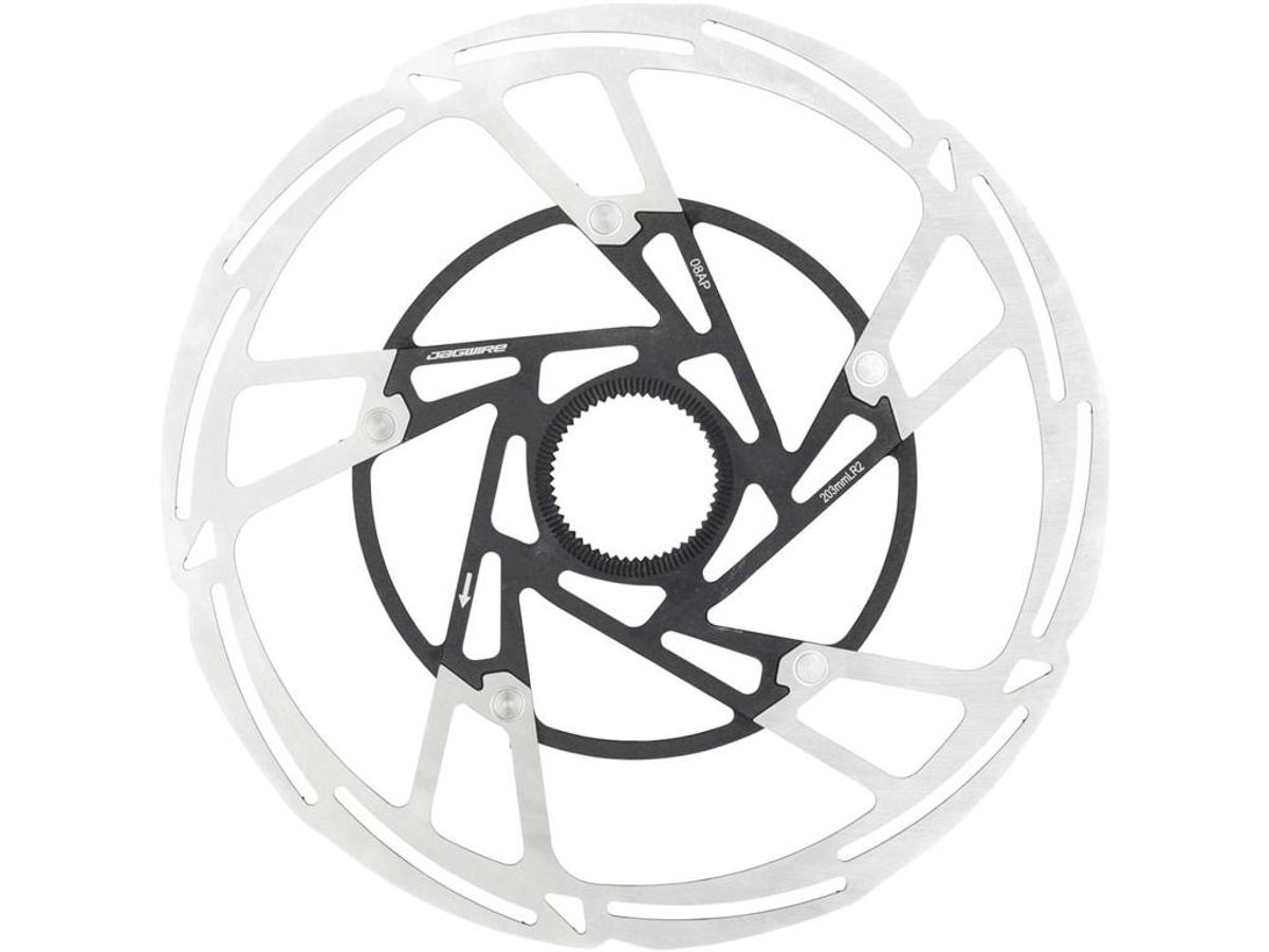 Jagwire Pro LR2 Rotor Bremseskive - 203 mm - Center Lock - Aluminium