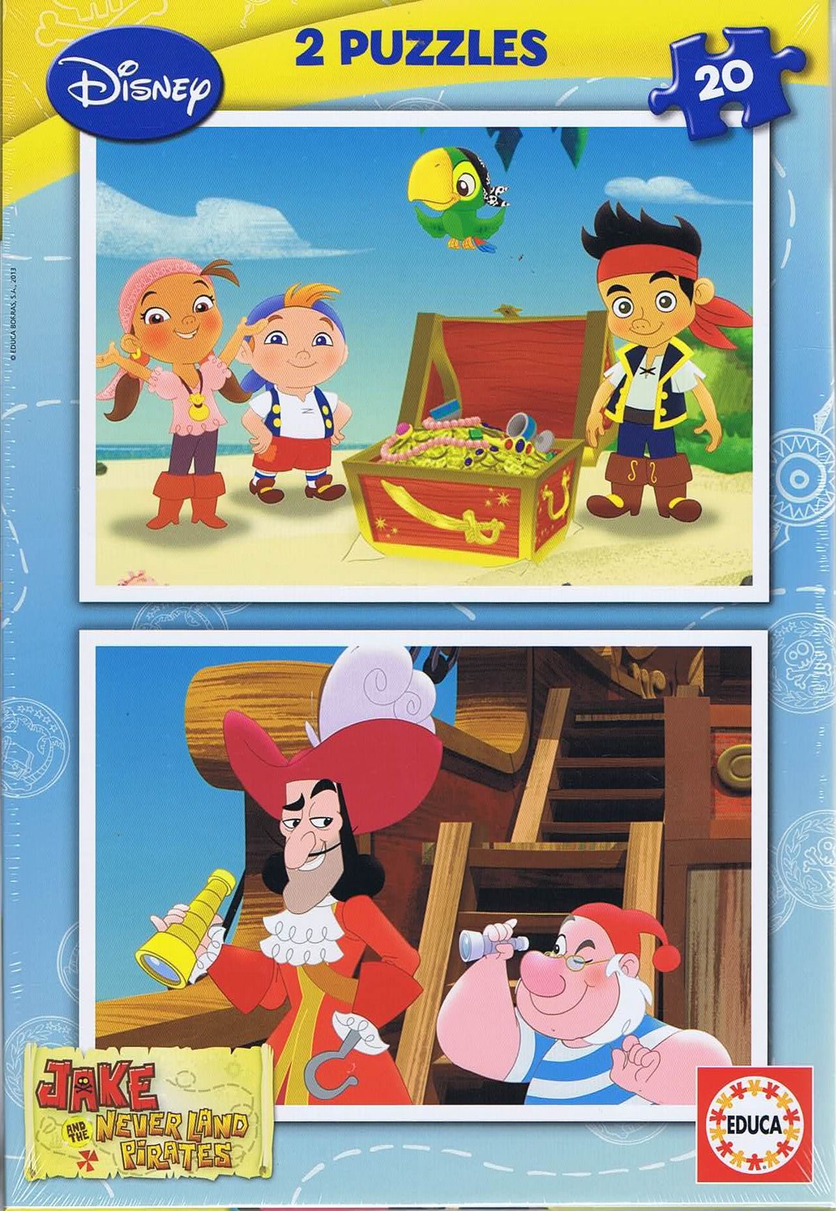 Jake Never Land Pirates - 2x20 brikker