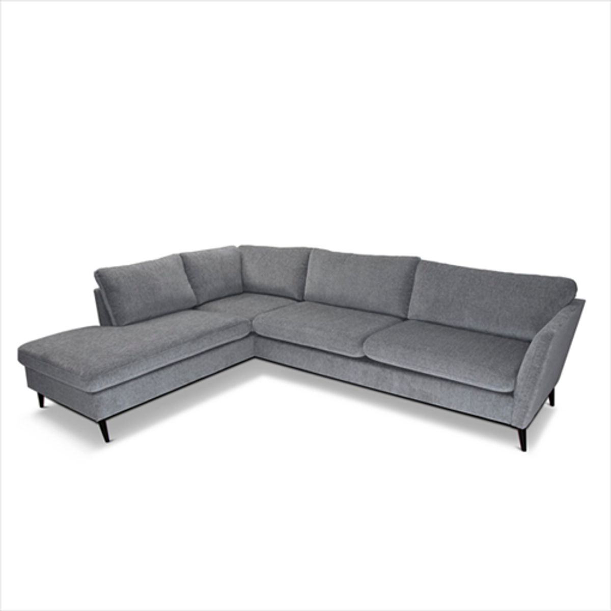 Jakob open end sofa | Mørkegrå sofa