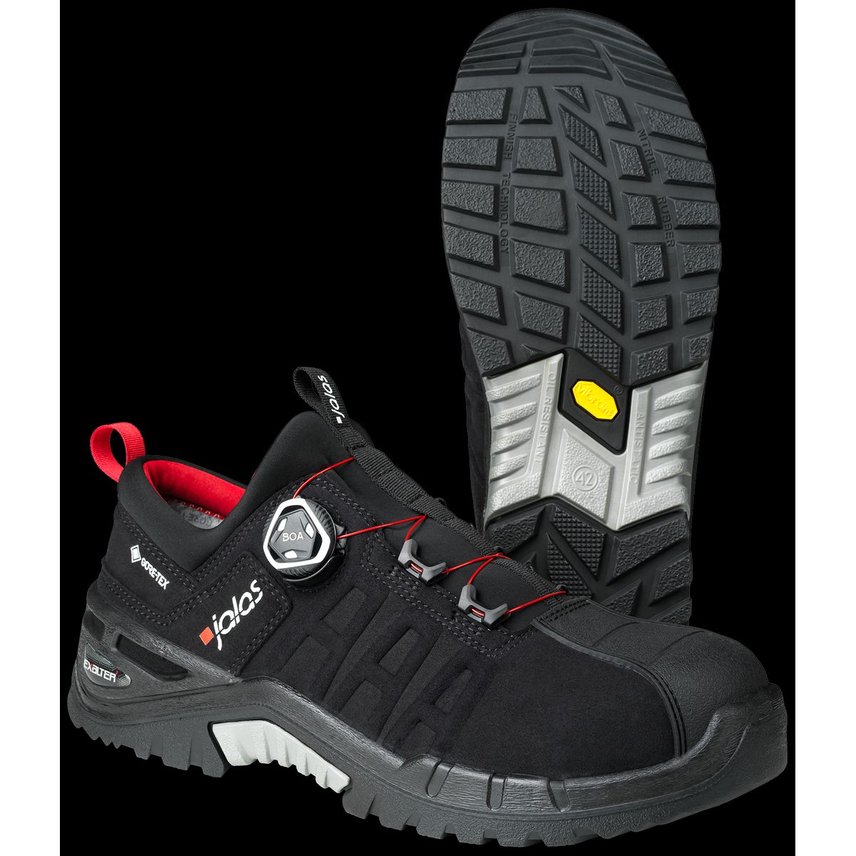 Jalas Exalter GTX sikk.sko m/hurtigluk S3 9968-42