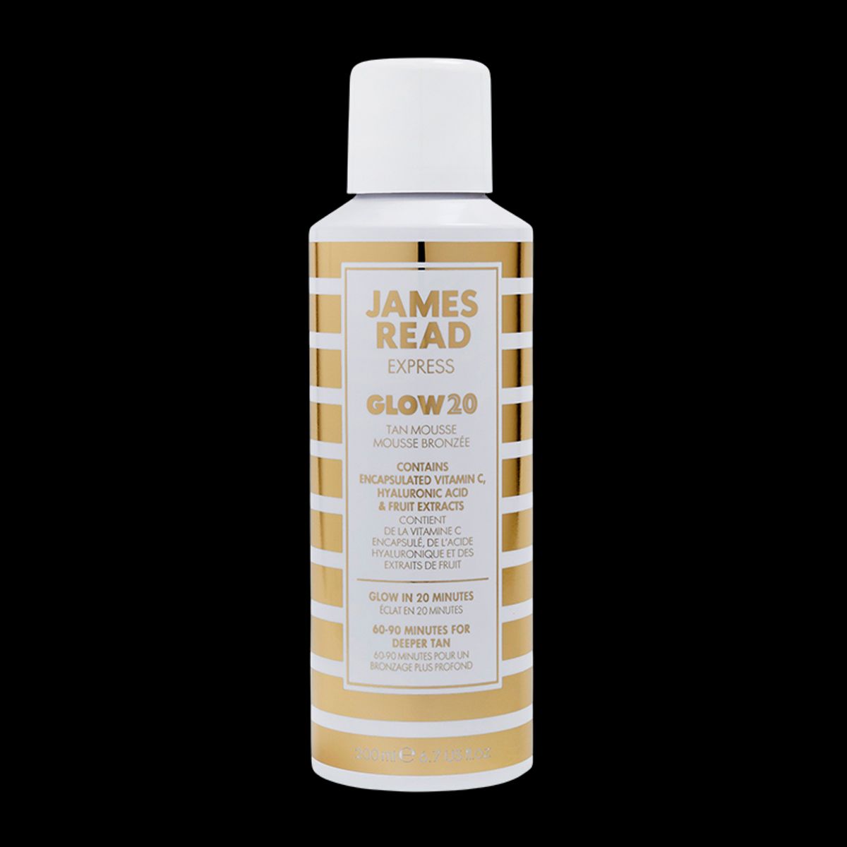 James Read GLOW 20 Express Tan Mousse Body (200 ml)