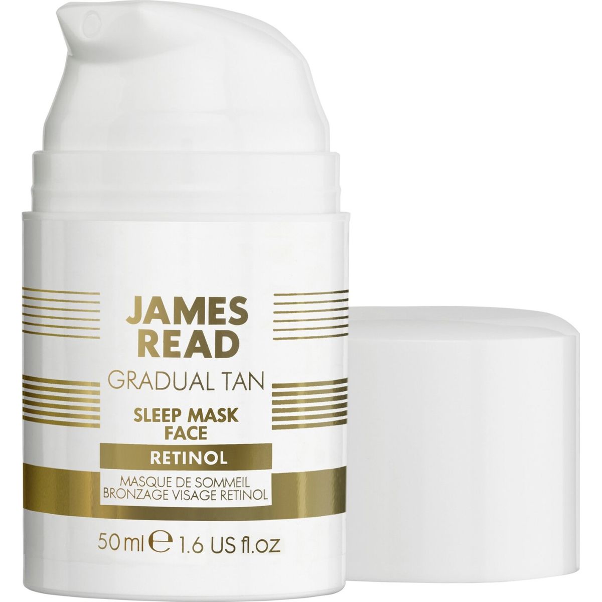 James Read - Selvbruner - Sleep Mask Face Retinol 50 Ml