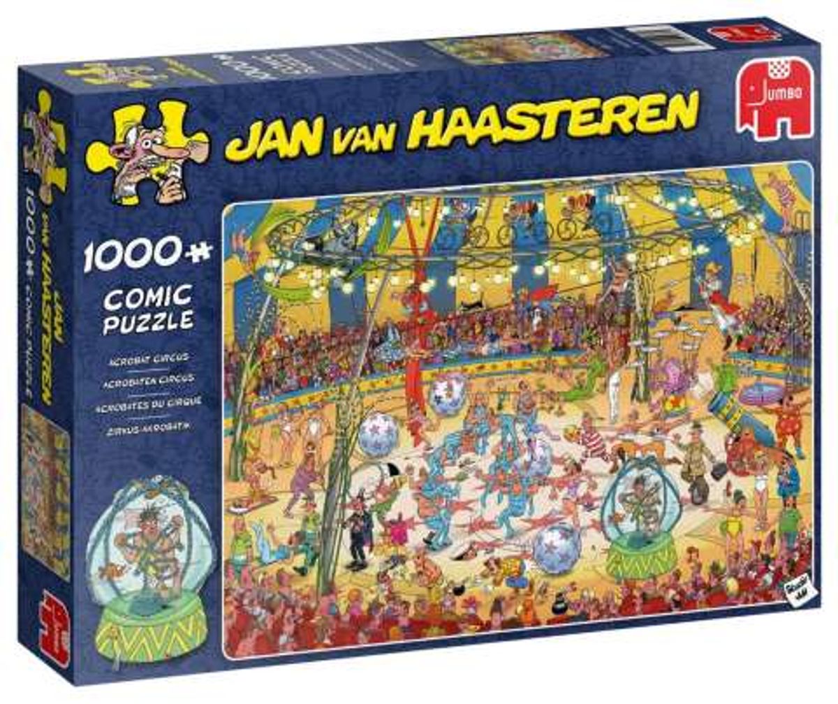 Jan van Haasteren - Acrobat Circus - 1000 Brikker