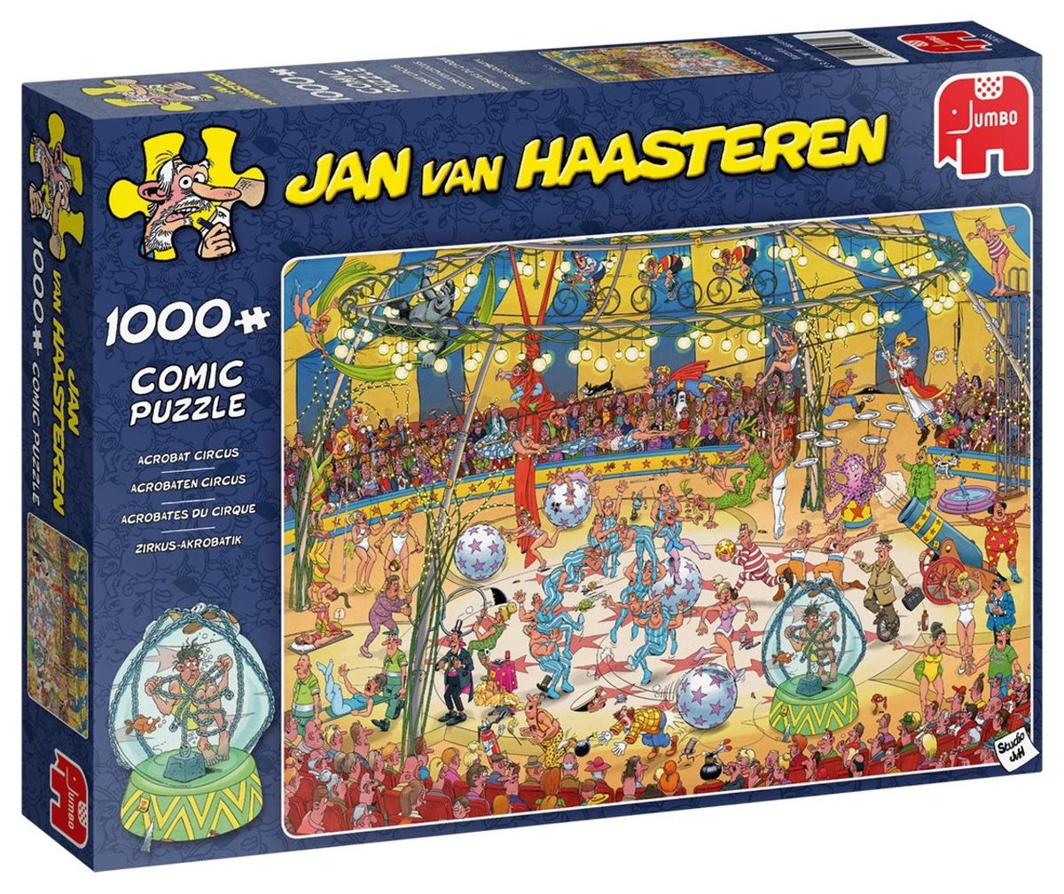 Jan van Haasteren - Acrobat Circus - 1000 Brikker