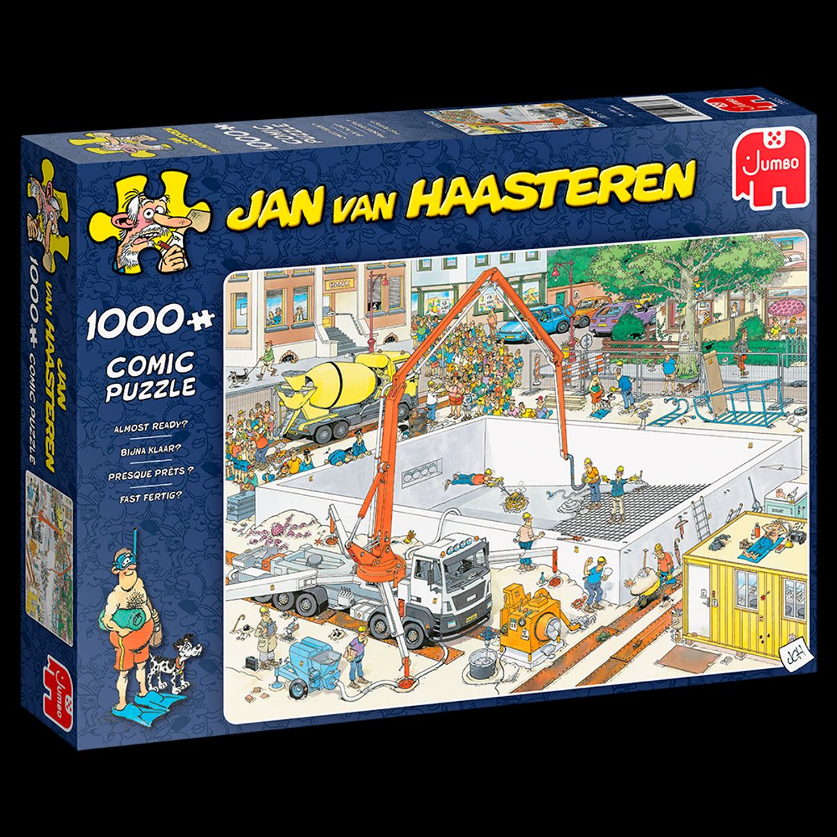 Jan van Haasteren - Almost Ready? - 1000 brikker