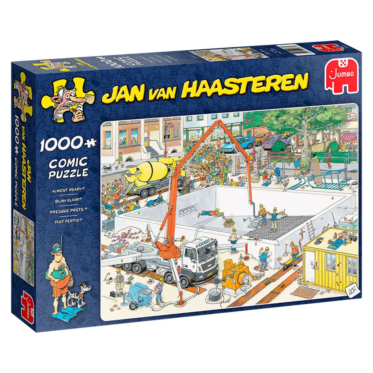 Jan van Haasteren - Byggepladsen (1000 brikker)