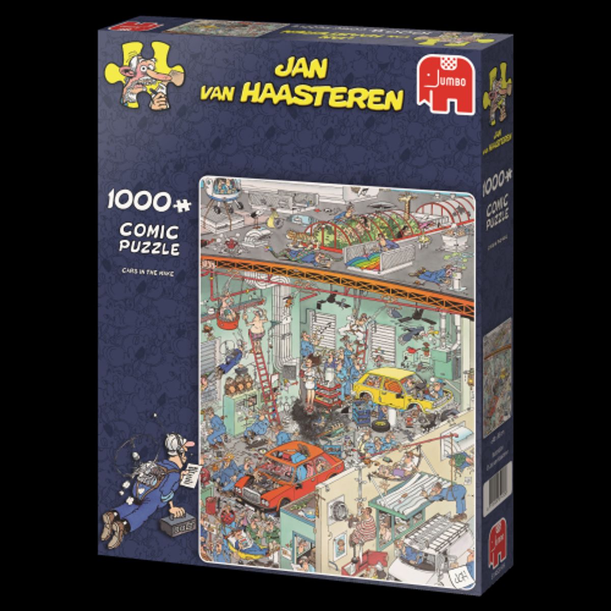 Jan van Haasteren - Cars in the Make - 1000 brikker