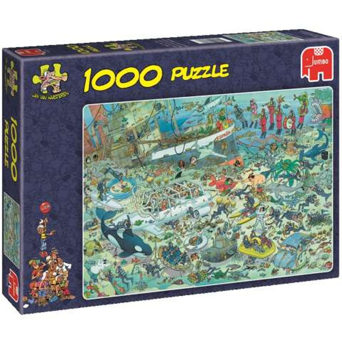 Jan Van Haasteren - Deep Sea Fun - 1000 brikker