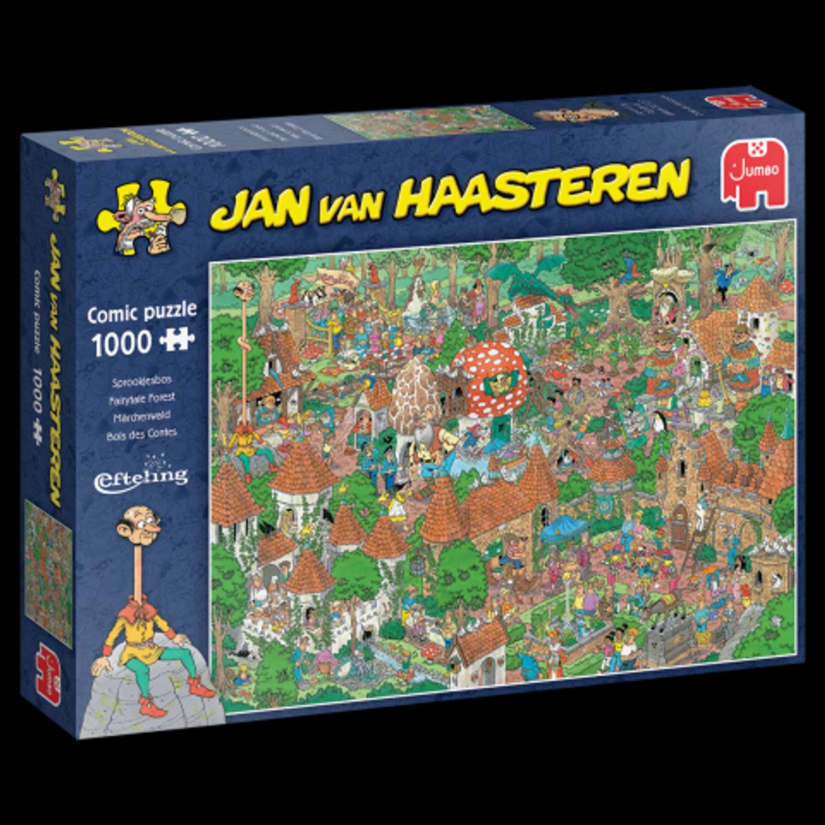 Jan Van Haasteren - Den Eventyrlige Skov - 1000 brikker