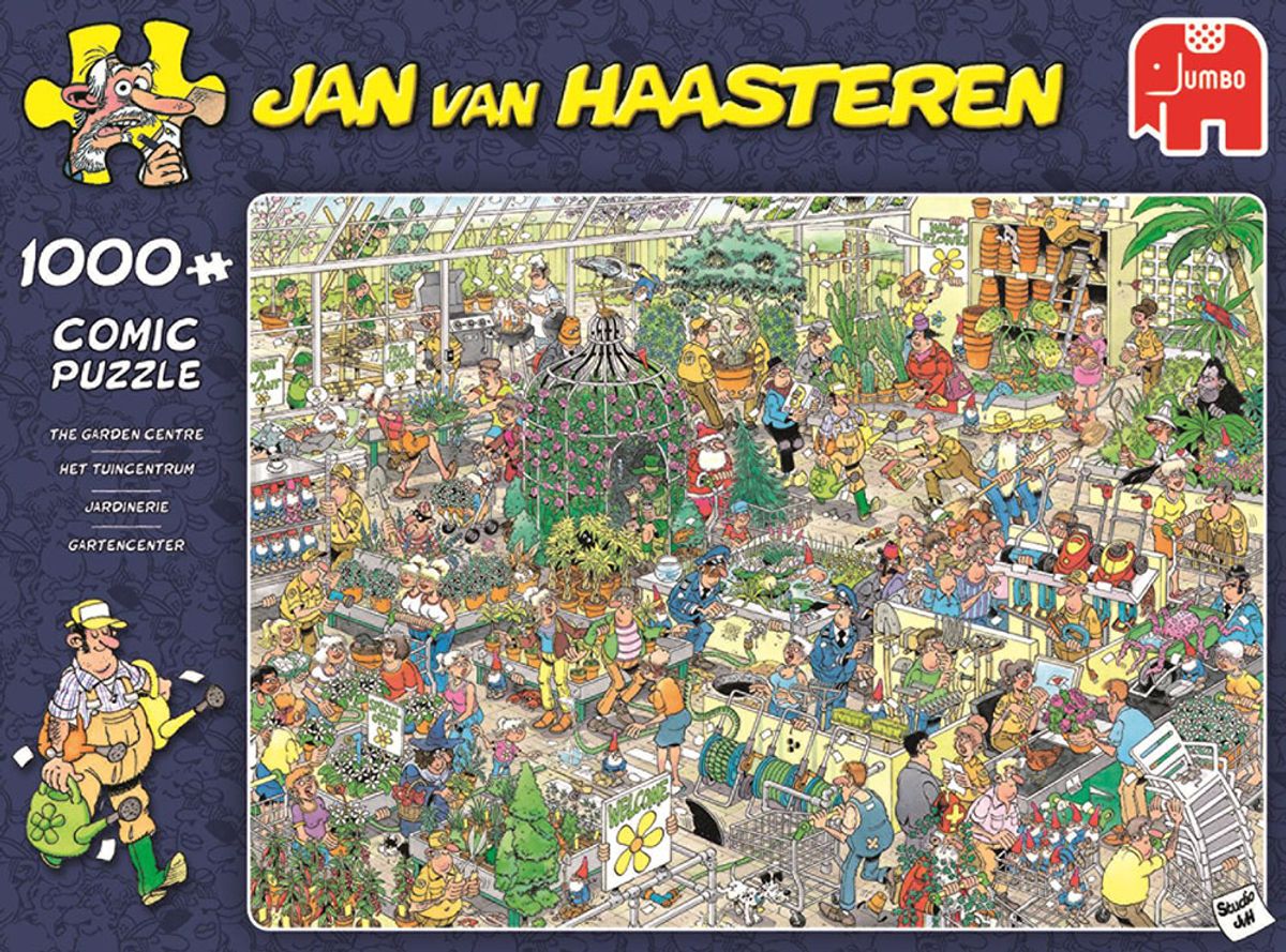 Jan van Haasteren - Garden Center - 1000 brikker