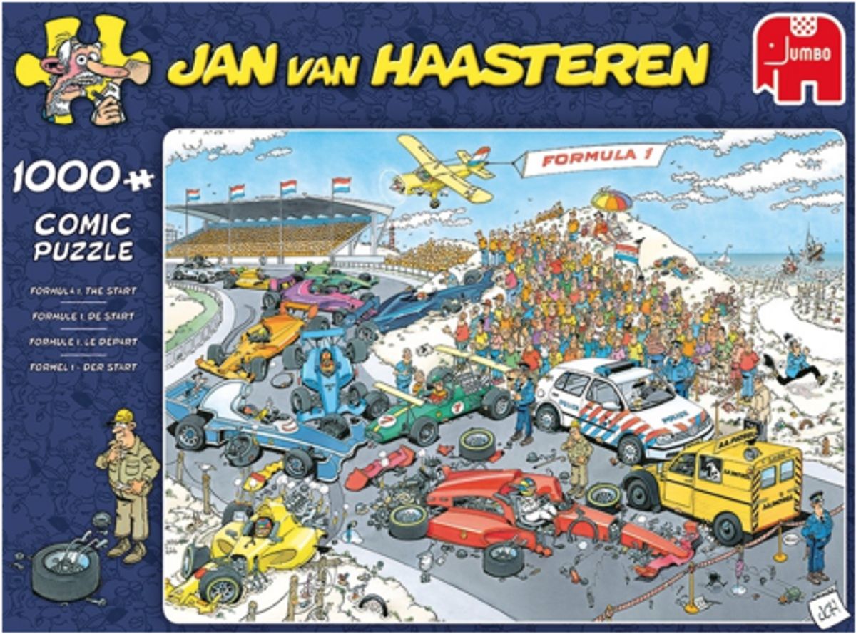 Jan van Haasteren - Grand Prix - 1000 Brikker