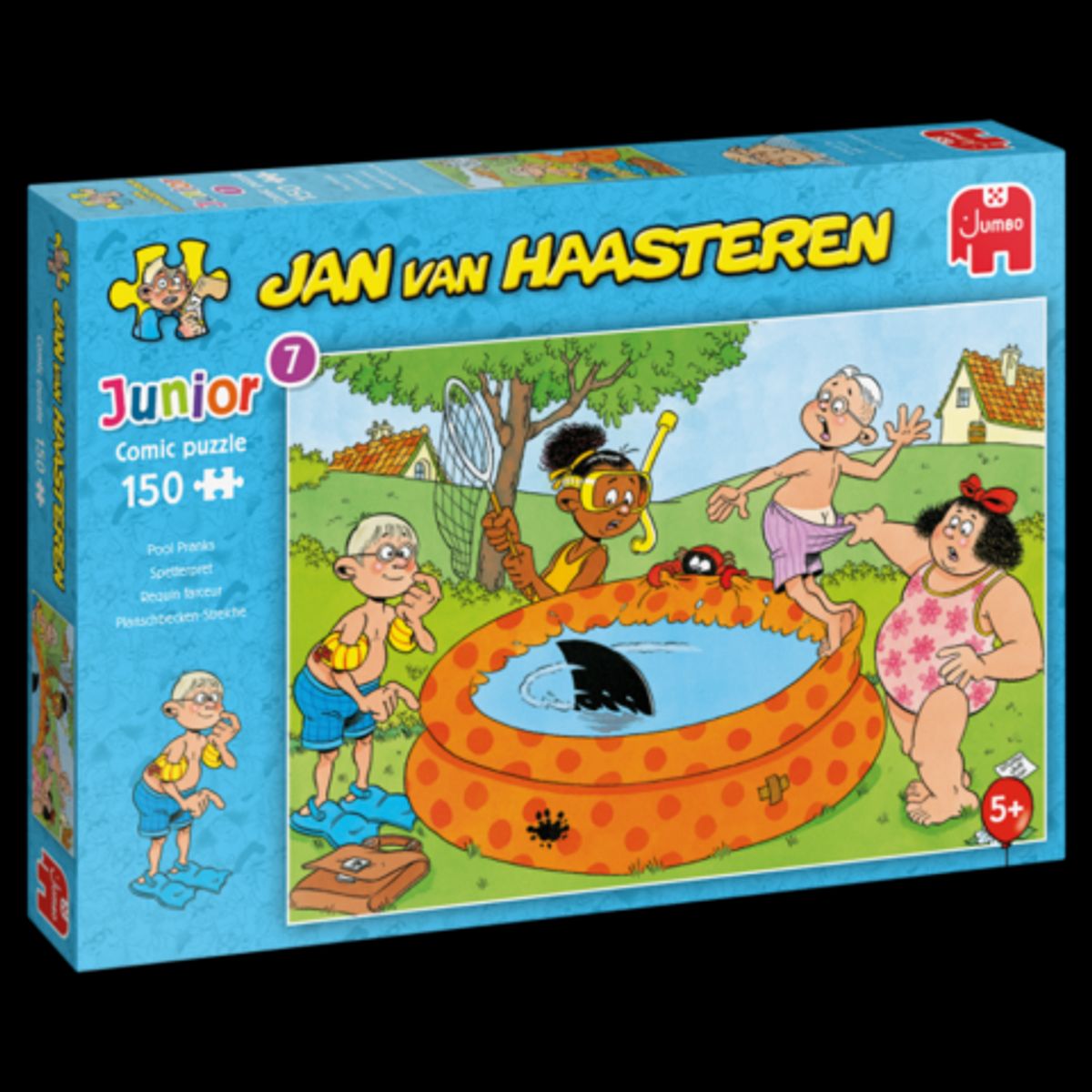 Jan van Haasteren - Sjov ved badebassinet - 150 Brikker