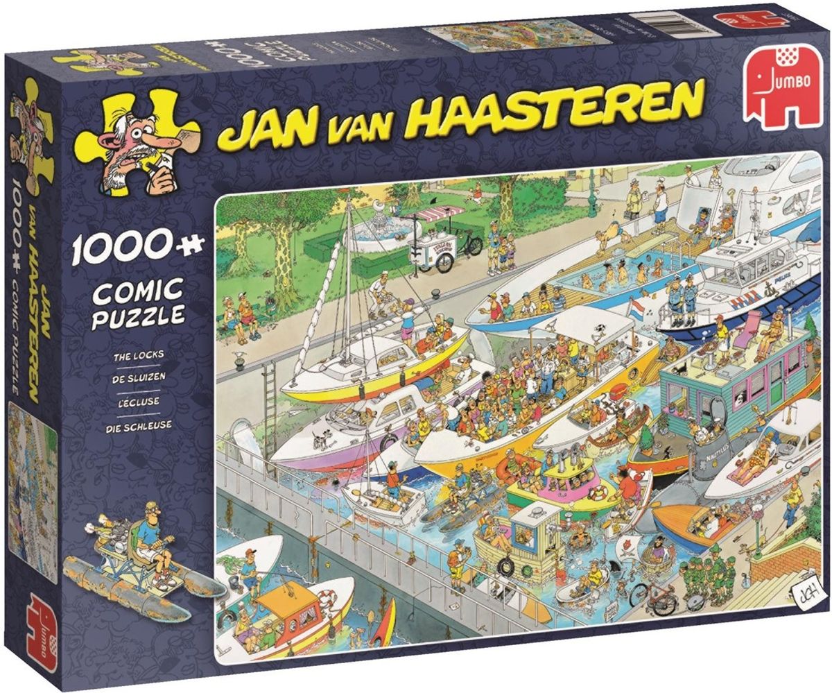 Jan van Haasteren - The Locks - 1000 brikker