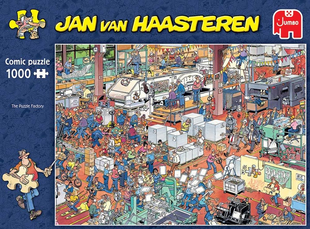 Jan van Haasteren - The Puzzle Factory - 1000 brikker