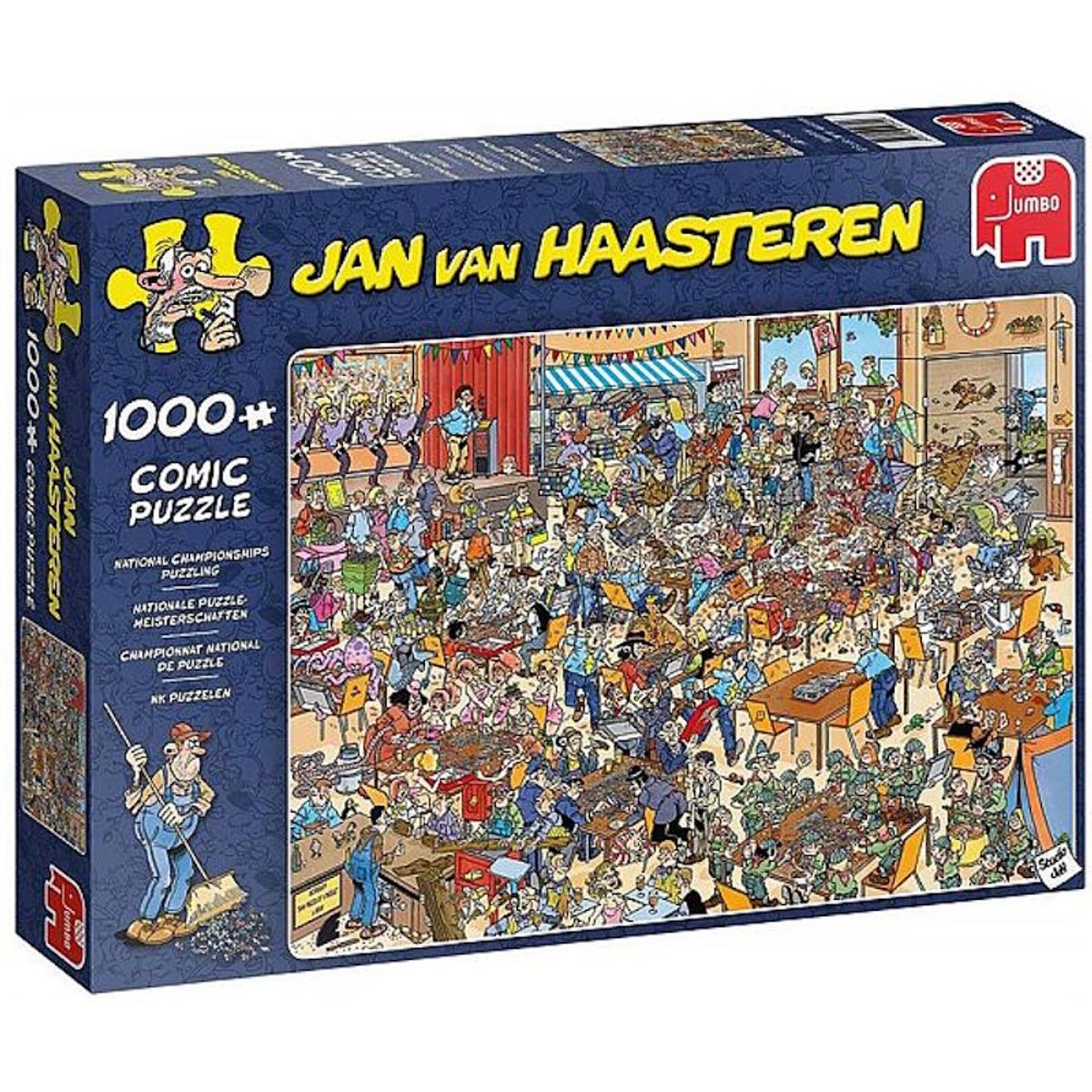 Jan van Haasteren - Tur gennem junglen - 1000 Brikker