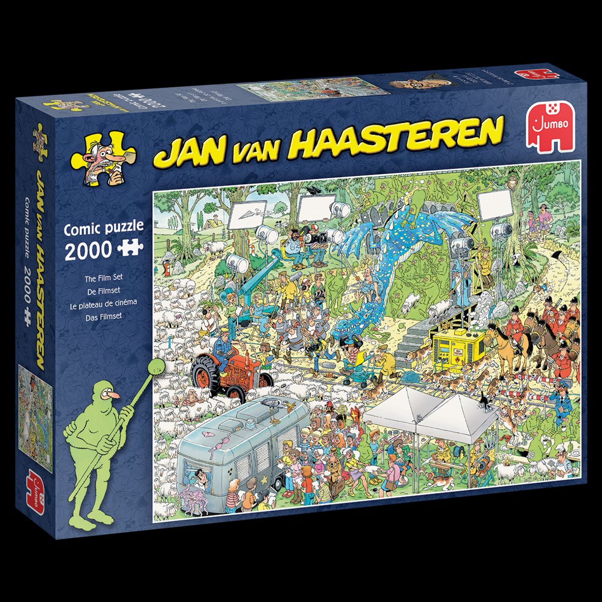 Jan Van Haasteren - TV Studiet - 2000 brikker