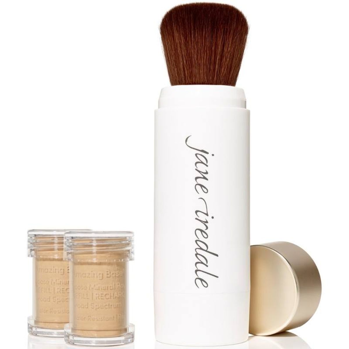 Jane Iredale Amazing Base Loose Mineral Powder Refillable Brush SPF 20 - 5 gr. - Warm Sienna