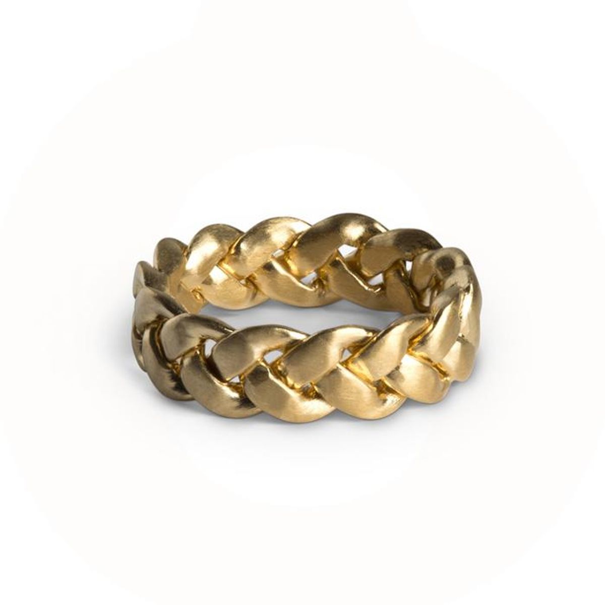 Jane Kønig - Big Braided ring JK0004R-G