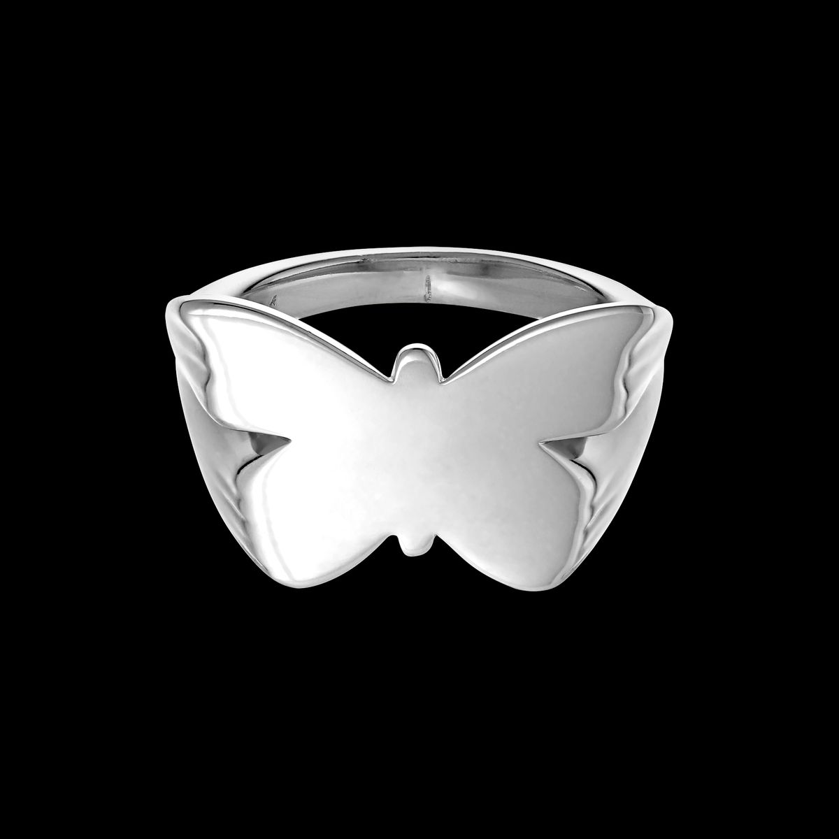 Jane Kønig - Butterfly Signet ring Sølv sterlingsølv